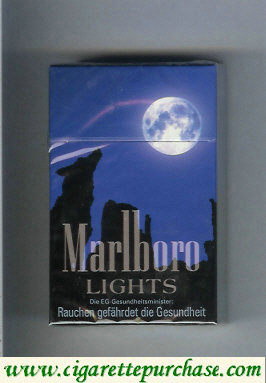 Marlboro collection design 1 Lights Filter cigarettes hard box